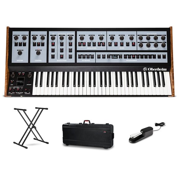 OB-X8 8-Voice Polyphonic Analog Synthesizer Stage Bundle