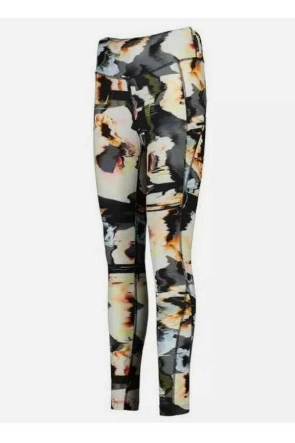 Womens Baselayer Discover Tight Leggings Glitchy Size XS