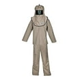 thumbnail image 1 of OBERON Suit Kit - Arc Flash - 40 Cal CAT  - Comes with Hood, Coat and Bib Coveralls - Color: Khaki - Size: 2XL, 1 of 4