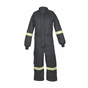 OBERON Coveralls - Arc Flash - 75 Cal TCG Ultralight - Color Black - Size 4XL