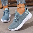 thumbnail image 1 of Obersheen Women's Walking Shoes Lightweight Breathable Mesh Casual Sneakers Soft Sole Athletic Shoes (Sky Blue,8.5), 1 of 8