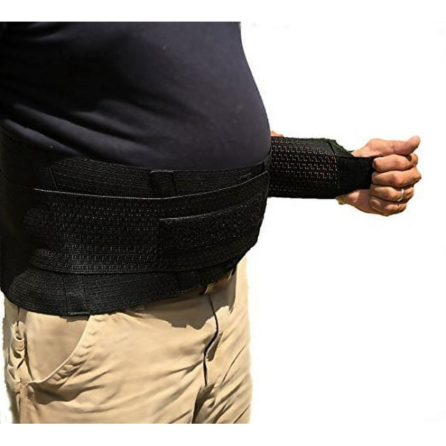 "Lumbar Belt, Obesity Support Back and Belly Brace for Pain Relief (62