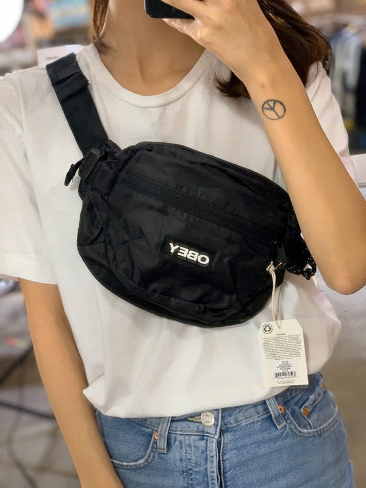 バッグ ennoy WAIST BAG BLACK ENNOY 新品 エンノイ WAIST BAG ウエストバッグ ボディバッグ