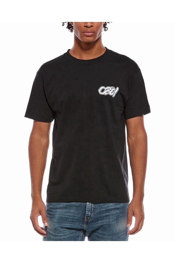 mens T-Shirt, XL, Black