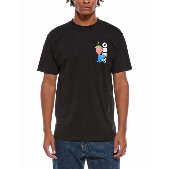 Obey mens T-Shirt, m, Black