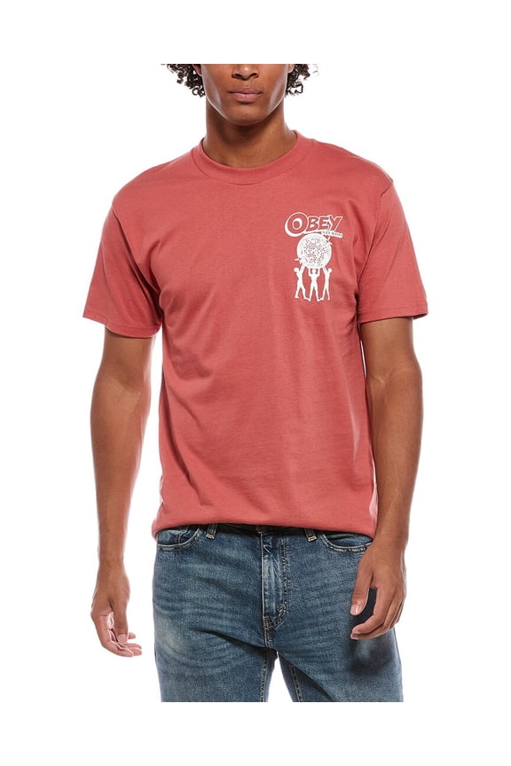 mens T-Shirt, m, Red