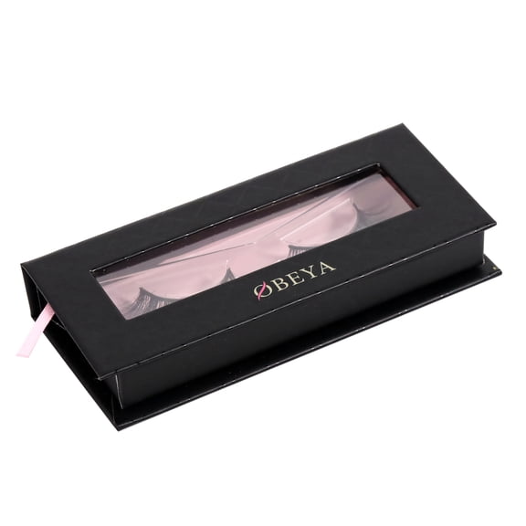 Obeyalash 1 Pair Faux Mink Eyelashes Natural Long 3D Handmade Makeup False Lashes