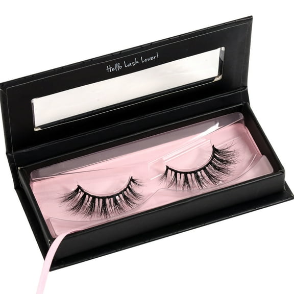 Obeyalash 1Pair Natural 3D Handmade Faux Mink Hair Eyelashes Lashes Extension D series 2