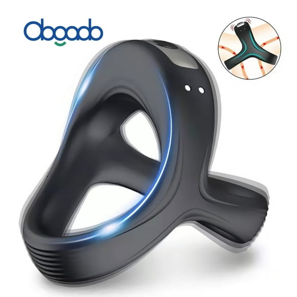 Obgado Vibrating Penis Ring - Penis Ring for Men with 10 Intense Vibration Modes, Male Sex Toys, Adult Sex Toys for Men Couples