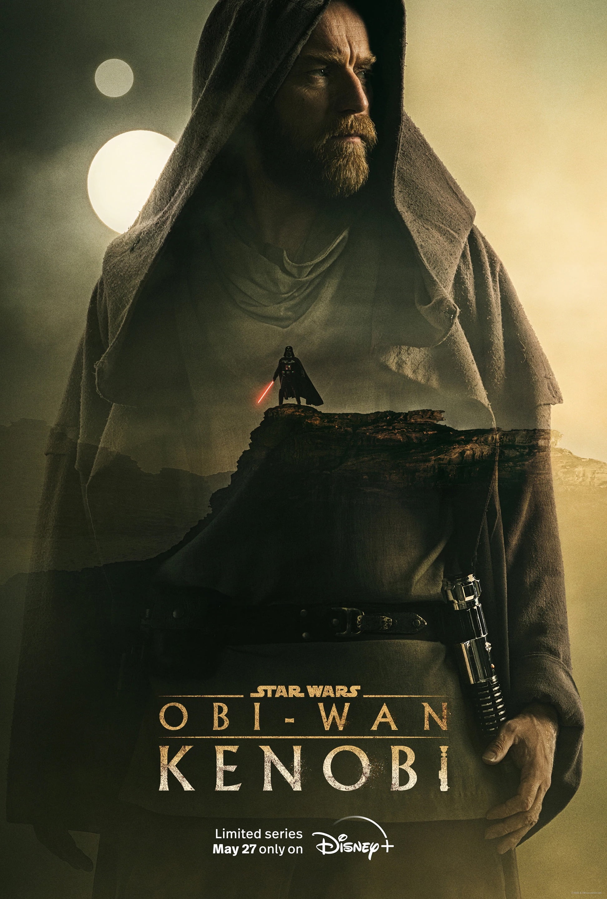 Obi-Wan Kenobi Movie Poster Quality Glossy Print Photo Wall