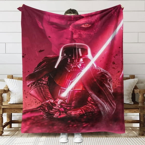 Obi Wan Throw Blanket Gifts for Fans Lover Girls Boys Women Present Hoodie Him Bed 30"x40"