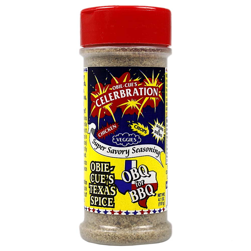 Obie Cue s Celebration Seasoning Chicken Chops Soup Veggies Savory