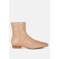 thumbnail image 1 of Obita Flared Heel Genuine Leather Boots, 1 of 11