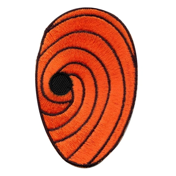 Obito's Mask Embroidered Iron On Patch