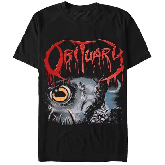 Obituary Cause Of Death T Shirt Vintage Death Metal Graphic Tee Unisex S-5XL