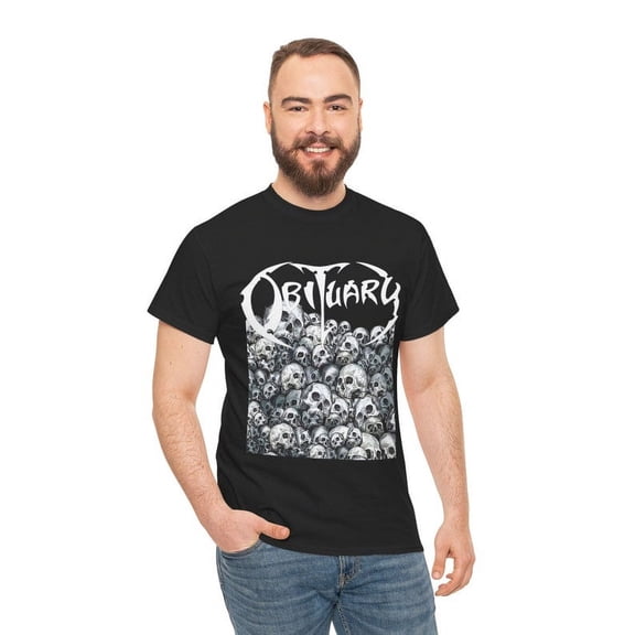Obituary Metal Music Graphic Design Everyday T-Shirt