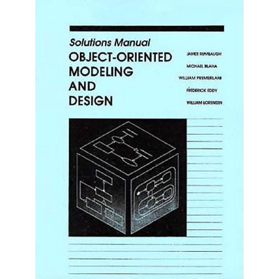 Pre-Owned Object-Oriented Modeling and Design: Solutions Manual Paperback