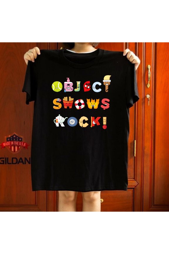 Object Shows Rock Funny Cartoon Graphic Tee Fan Gift Graphic Top Tee,for unisex up to 5XL