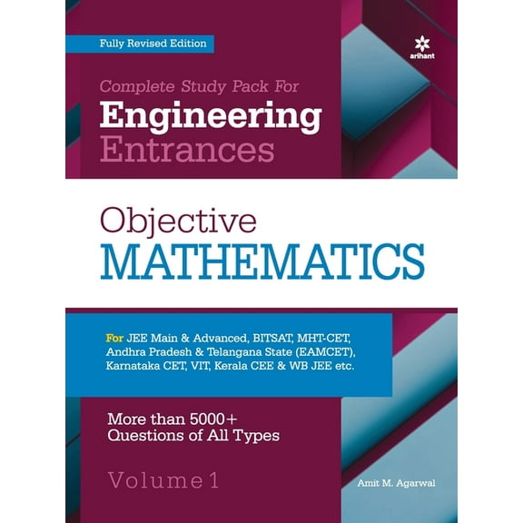Objective Mathematics Vol 1 For Engineering Entrances 2022, (Paperback)