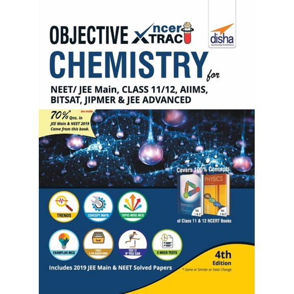Objective NCERT Xtract Chemistry for NEET/ JEE Main, Class 11/ 12, AIIMS, BITSAT, JIPMER, JEE Advanced 4th Edition, (Paperback)