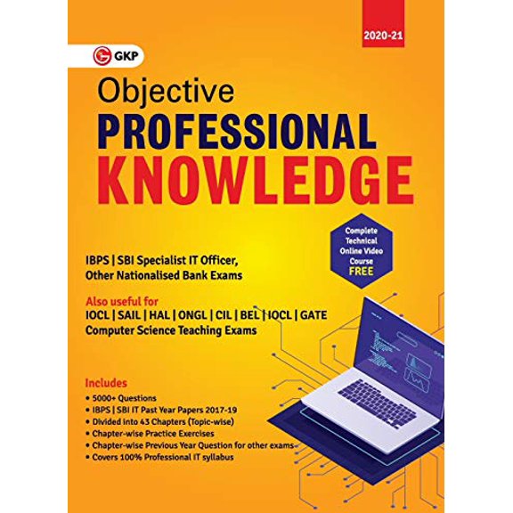 Objective Professional Knowledge (IBPS and SBI Specialist IT Officer, Computer Science Teaching Exams), (Paperback)