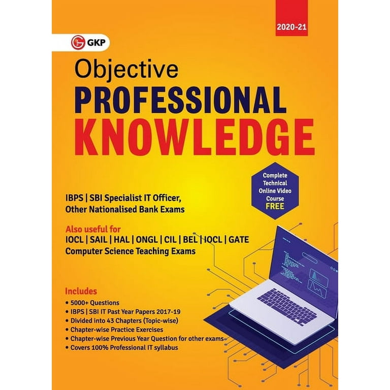 Objective Professional Knowledge (IBPS and SBI Specialist IT