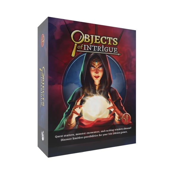 Objects of Intrigue: Boxed Set - 5e RPG Storytelling Cards, 300 Tarot Sized Cards