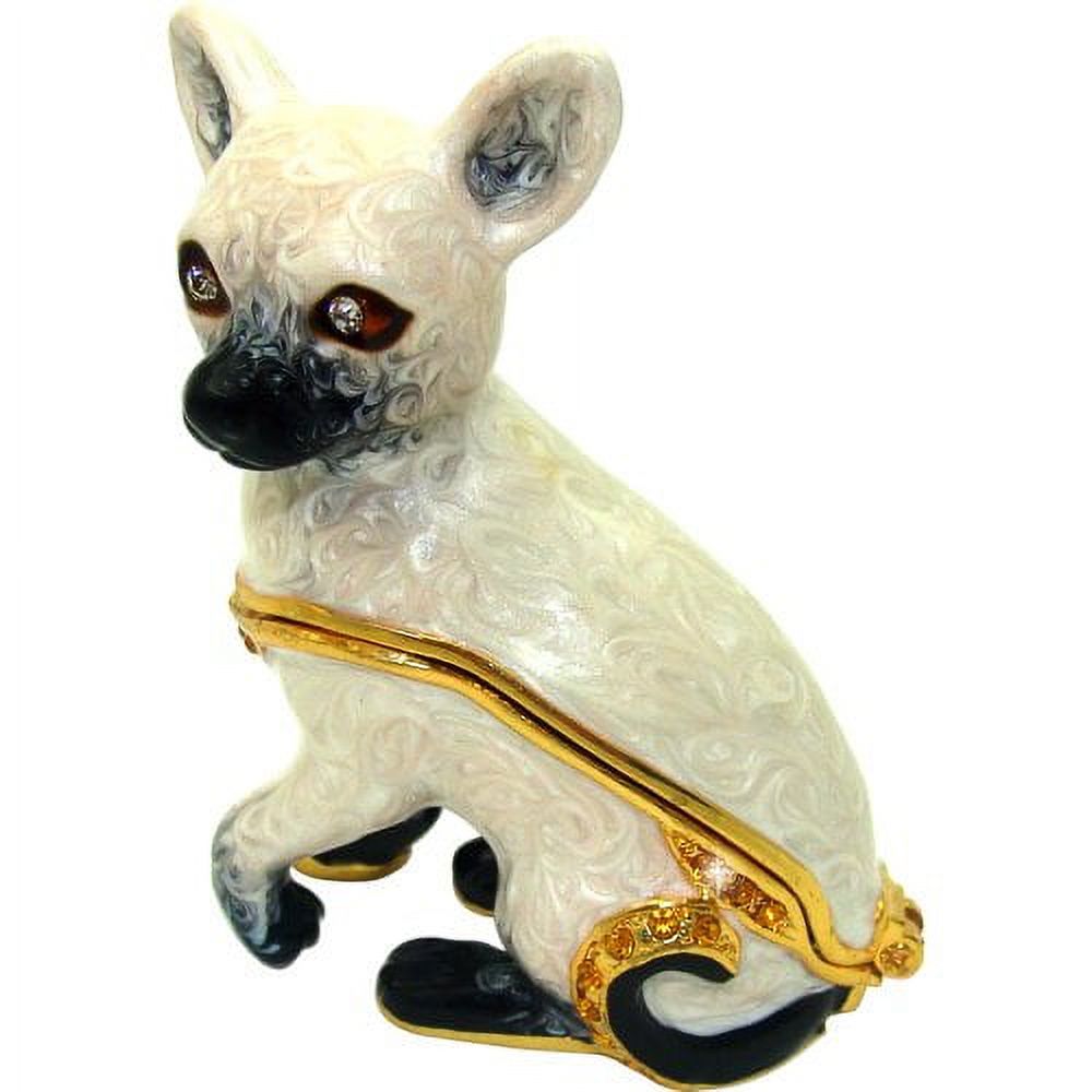 Objet d' art Trinket Box - Siamese - Cat