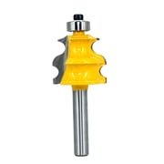 Oblique Arc Curve Line Router Bit Architectural Molding Woodworking Milling Cutter Carving Knife For Wood Machine Tools