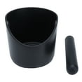 Oblique Black Coffee Knock Box Grounds Box Knock Bin for Coffee Shops