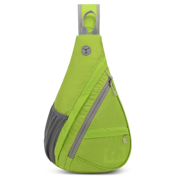 Oblique span single shoulder bag Men's and women's chest bag Outdoor sports bag Mountaineering cycling bag Multi-functional chest bag