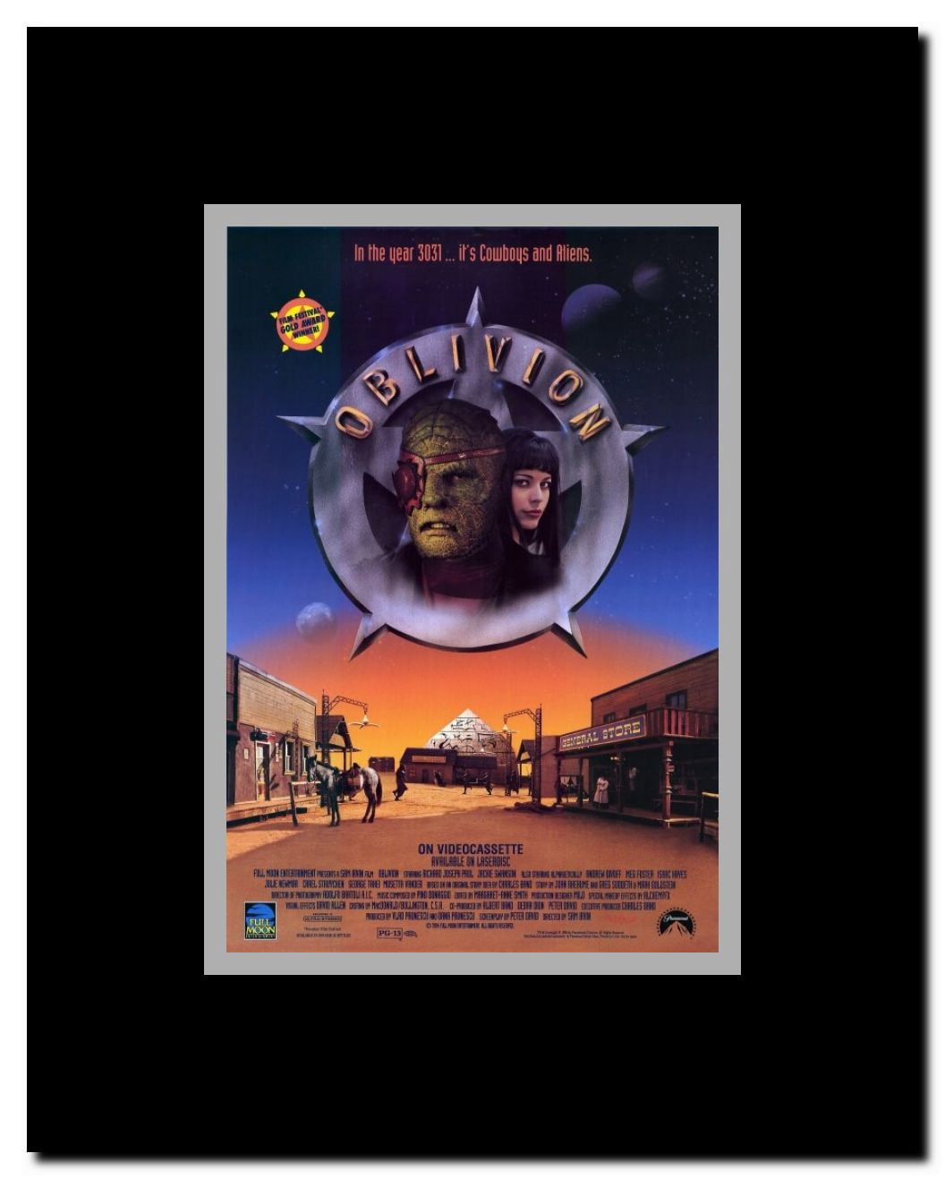 Oblivion Framed Movie Poster
