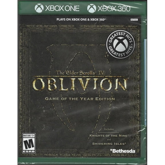 Oblivion Game of the Year Edition (Greatest Hits) (XB1 Packaging) Xbox 360