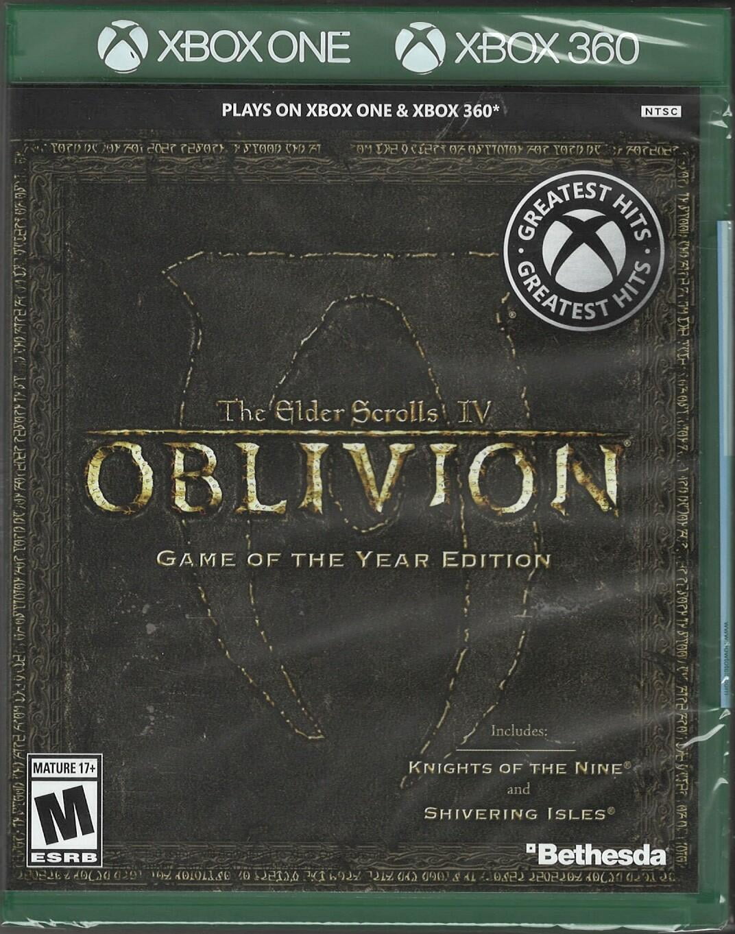 Oblivion Game of the Year Edition (Greatest Hits) (XB1 Packaging