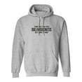 thumbnail image 1 of Obliviousness Adult Hooded Sweatshirt, 1 of 3