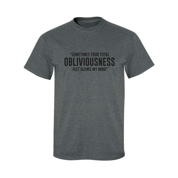 Obliviousness Adult Short Sleeve T-shirt