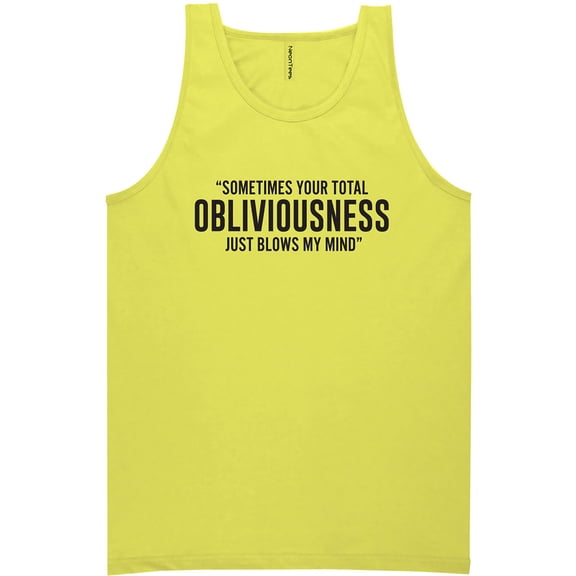 Obliviousness Neon Tank Top