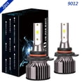 thumbnail image 1 of Obndvu 9012 High&Low Beam for Nissan Maxima 2004-2007 LED Headlight Bulbs 6000K White 2pcs, 1 of 10