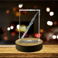 thumbnail image 1 of Oboe Flute 3D Engraved Crystal 3D Engraved Crystal Keepsake/Gift/Decor/Collectible/Souvenir, 1 of 6