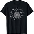 thumbnail image 1 of Oboe Music T-shirt Musical Dandelion Oboist Gift Tee, 1 of 4