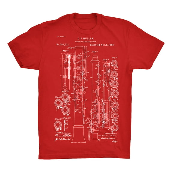 Oboe Patent 100% Cotton Premium T-Shirt
