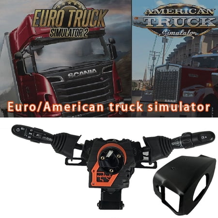 Obokidlyamor Racing Simulator Steering Wheel Turn Signal Wiper Lever Switch with Start Push Button