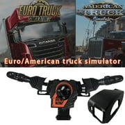Obokidlyamor Racing Simulator Steering Wheel Turn Signal Wiper Lever Switch with Start Push Button