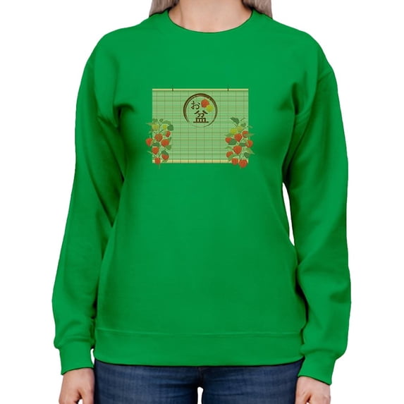Obon Bamboo Blind Frame Sweatshirt Women -Image by Shutterstock, Female x-Large