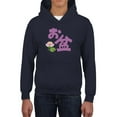thumbnail image 1 of Obon Festival Japanese  Katakana Hoodie Juniors -Image by Shutterstock,  Small, 1 of 4