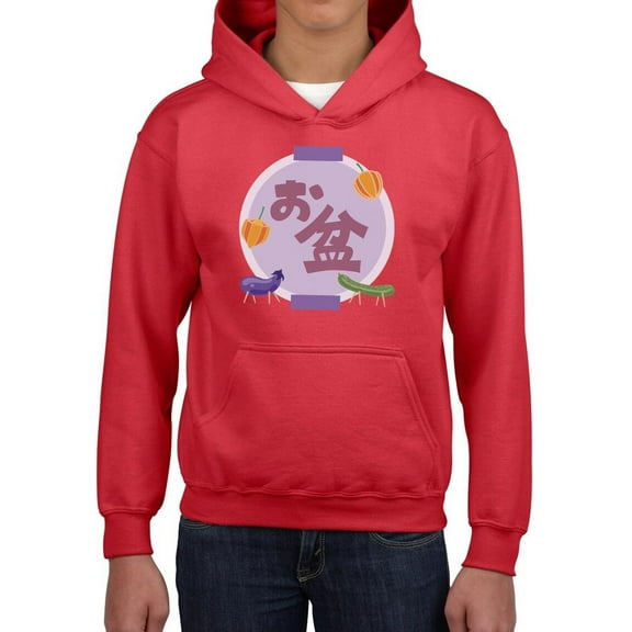 Obon Festival Lantern Hoodie Juniors -Image by Shutterstock,  x-Large