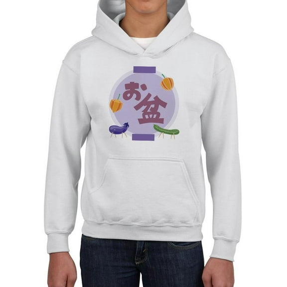 Obon Festival Lantern Hoodie Juniors -Image by Shutterstock,  x-Large