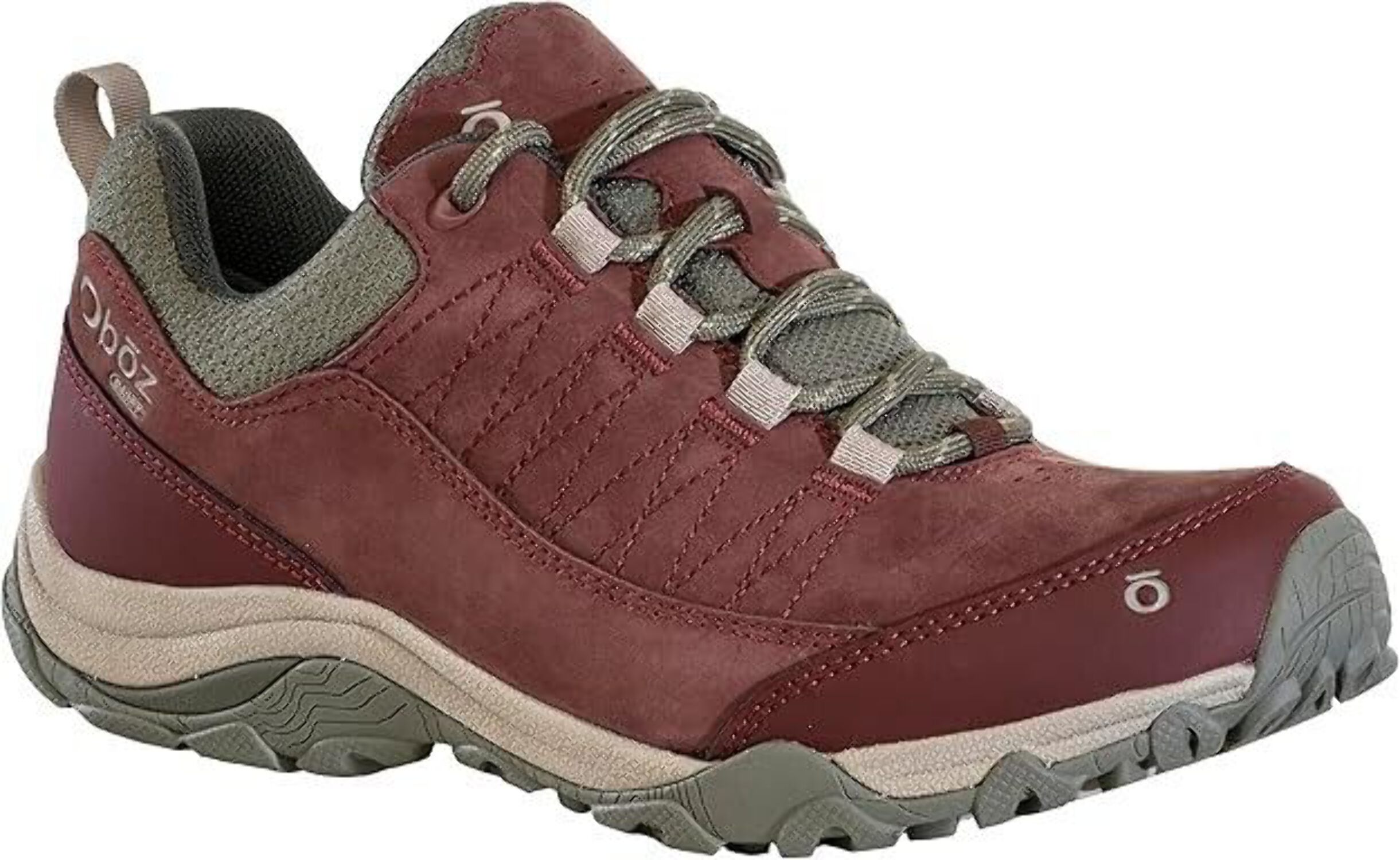 Oboz Ousel Low 71802 Women's 7 Port Leather B-Dry Waterproof Hiking ...