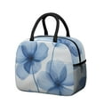 thumbnail image 1 of Obrewu Blue Pioneer Flower Lunch Bag for Adult, Insulated, Leakproof, Oxford Cloth, 1 of 7