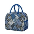 thumbnail image 1 of Obrewu Pioneer Flower Lunch Bag for Adult, Insulated, Leakproof, Oxford Cloth, 1 of 7